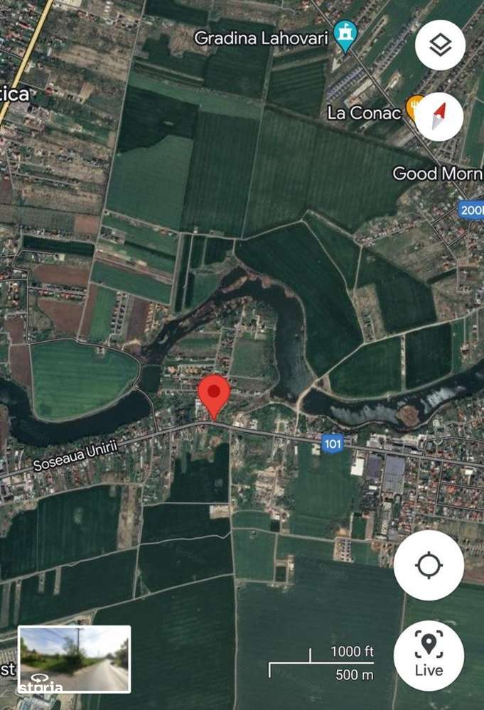 Teren Intravilan Balotesti 2600 MP/ Sos. Unirii deschidere 50 ML - Imagine principală: 5/8