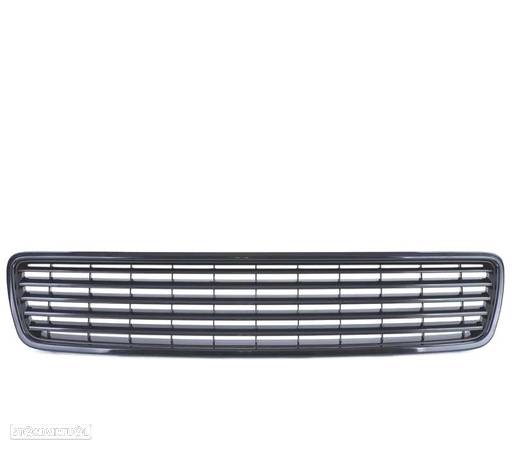 GRELHA FRONTAL SEM SÍMBOLO PARA AUDI A4 B5 94-00 PRETA - 3