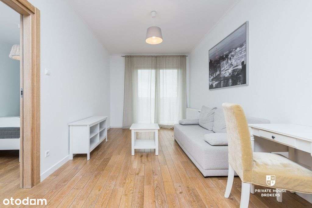 5 Piętro, Wiślane Tarasy, 50 m-2 pok| Taras 8 m² – pohled 5
