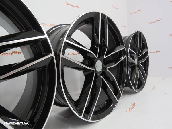 Jantes Look Audi RS6 18 x 8 et45 5x112 Pretas - 5