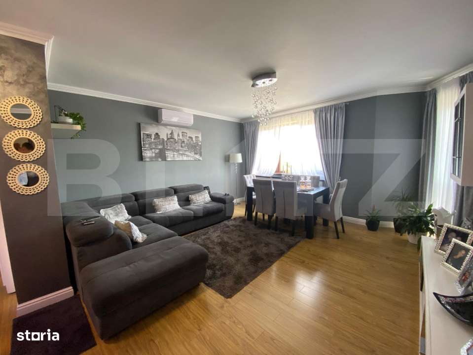 Apartament SUPERB 3 camere, 81 mp utili, garaj, 2 bai- zona Calea Mold - Imagine principală: 2/14