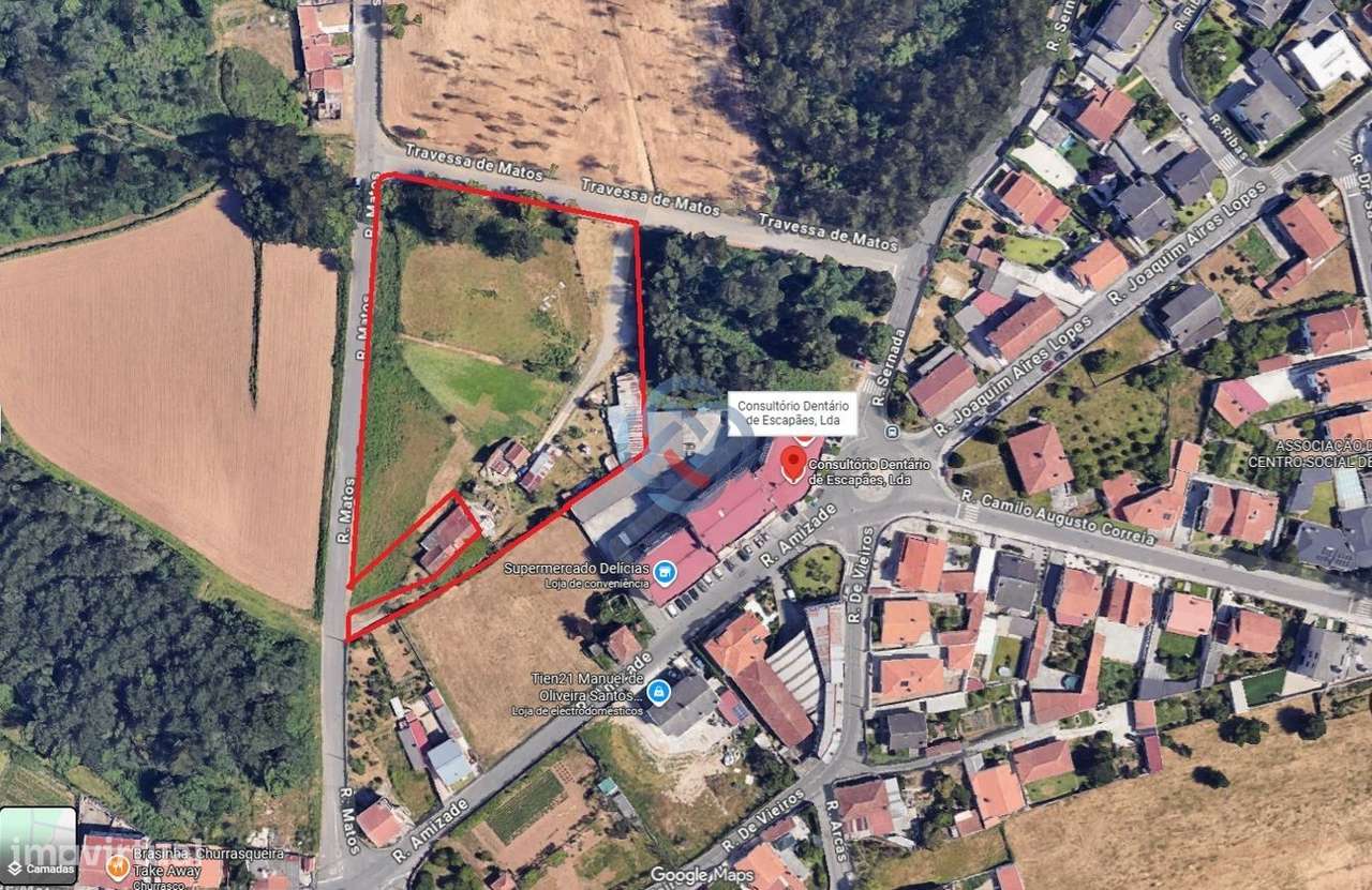 Terreno Urbano com PIP Aprovado para Loteamento para Construção de 7-5