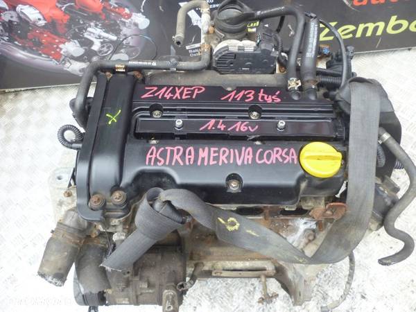 SILNIK OPEL ASTRA CORSA 1.4 16V Z14XEP 113 TYS - 2