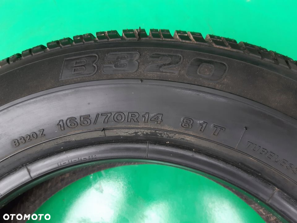 BRIDGESTONE B320 165/70/14, 1 szt 7,6 mm OKAZJA - 3