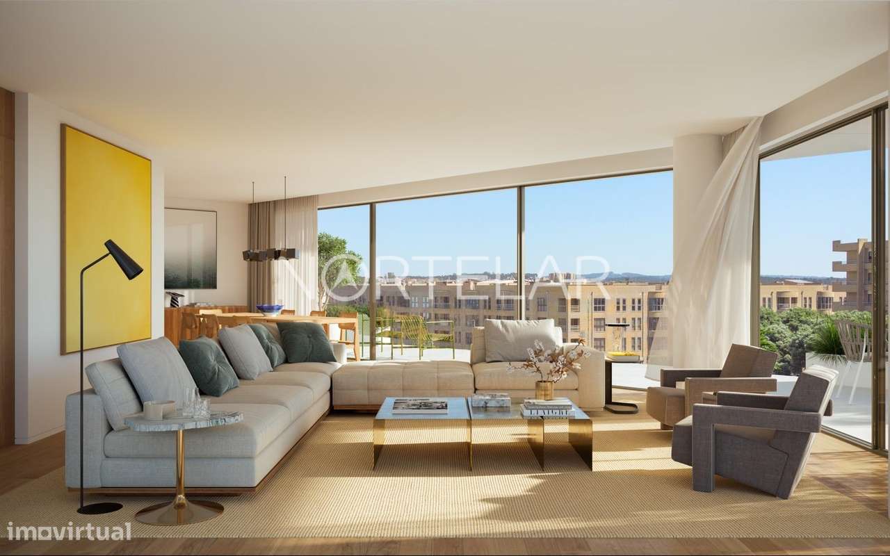 T0 moderno com garagem e acabamentos de topo no VC Forte - Grande imagem: 1/14