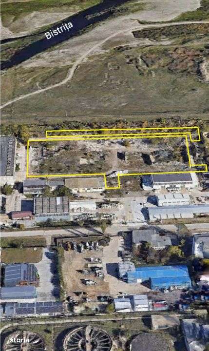 Teren industrial 14.740 mp, de vanzare, autorizatie constr., str Chimi-2