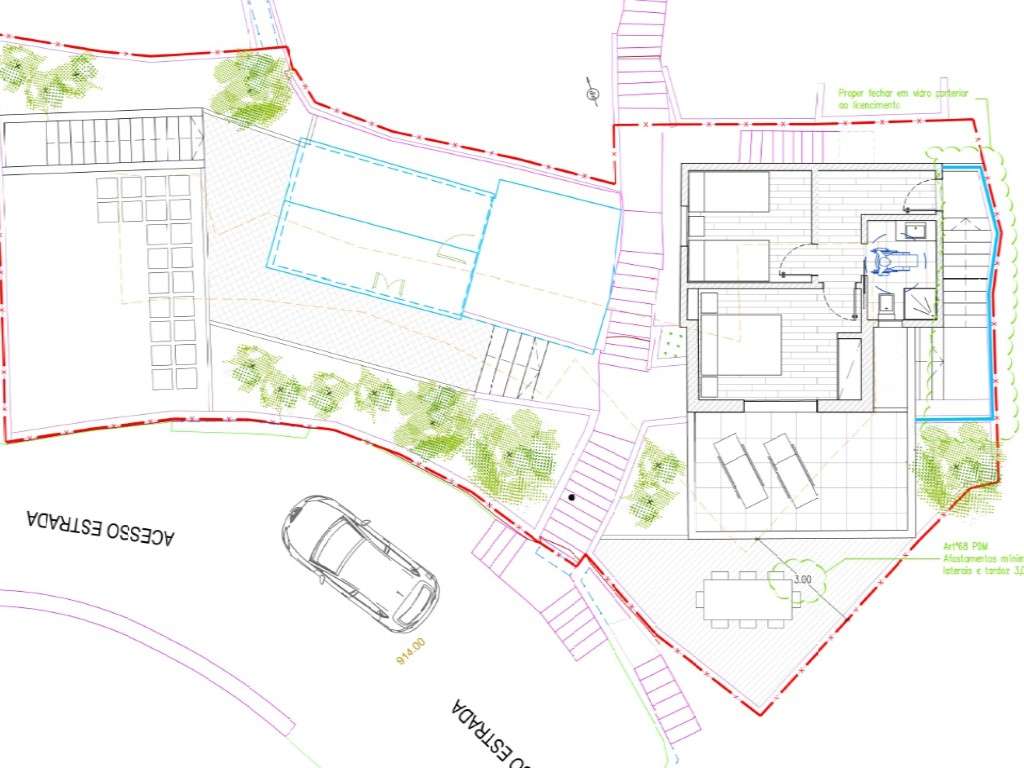 Terreno com edifício | Vista | Ribeira Brava - Grande imagem: 3/8