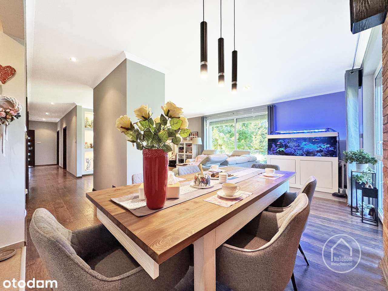 Dom Parterowy na pięknie zagospodarowanej działce w Łosinie-10