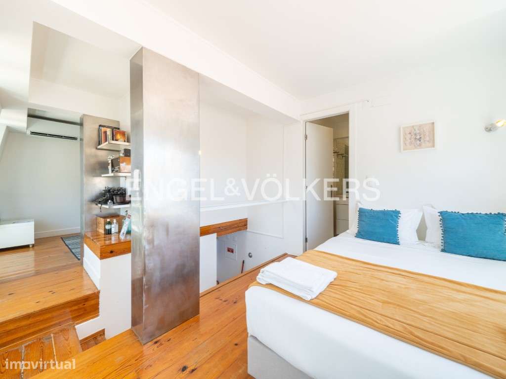 Apartamento T1 com Terraço Privativo na Avenida da Liberdade-13