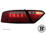 Stopuri LED compatibile cu Audi A5 8T Red Design - 5