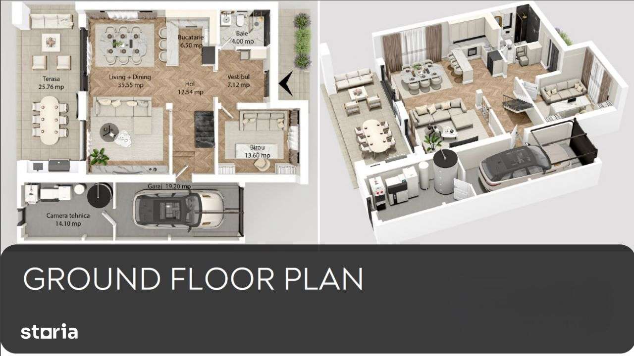 Vila Otopeni Individuala | Premium | Panouri Solare 12kw Pompa Caldura-7