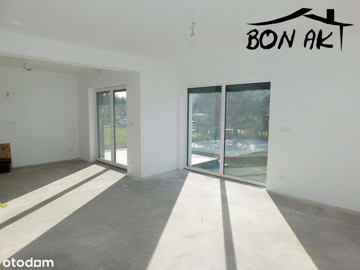 Mieszkanie z ogrodem w stanie deweloperskim plus-6