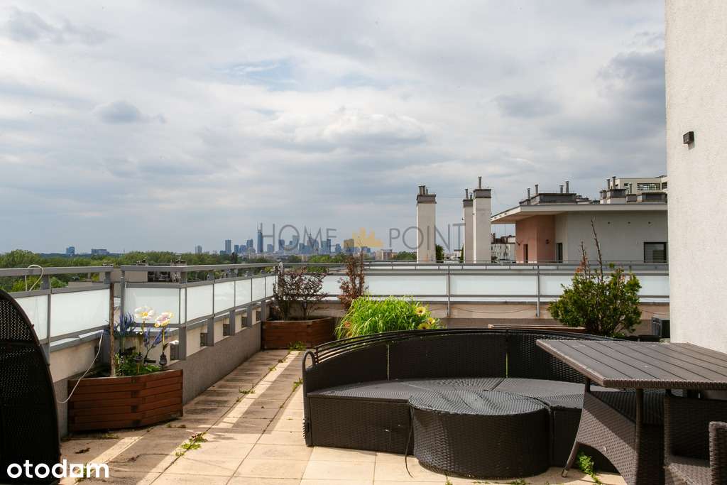4 pok apartament na ost piętrze z tarasem 160 mkw