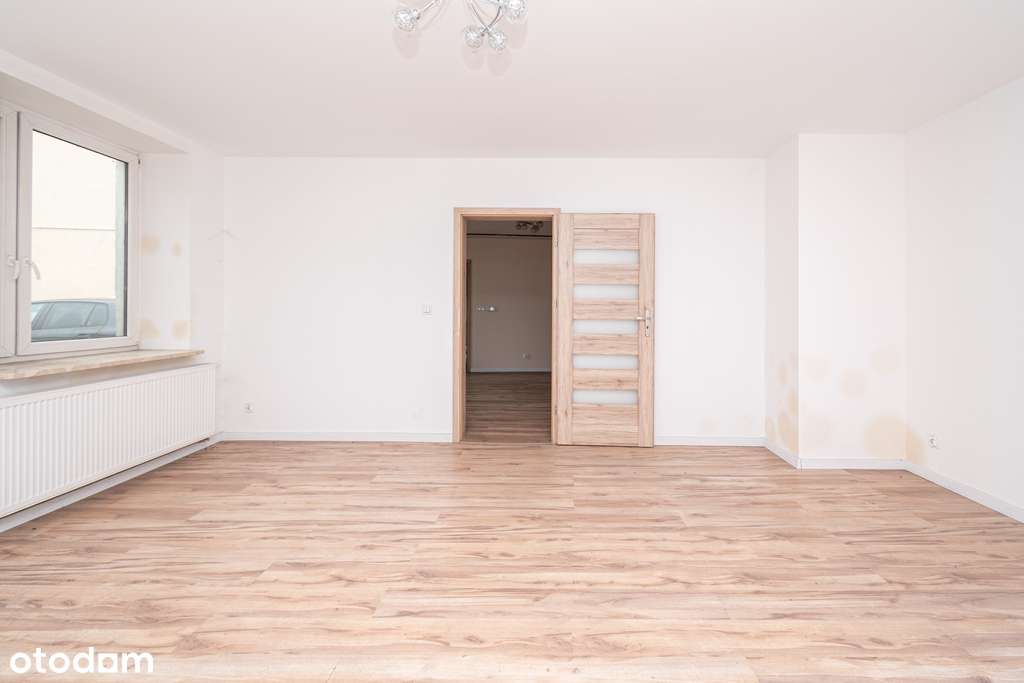 Dwupokojowe mieszkanie na parterze. - Pełny obrazek: 1/5