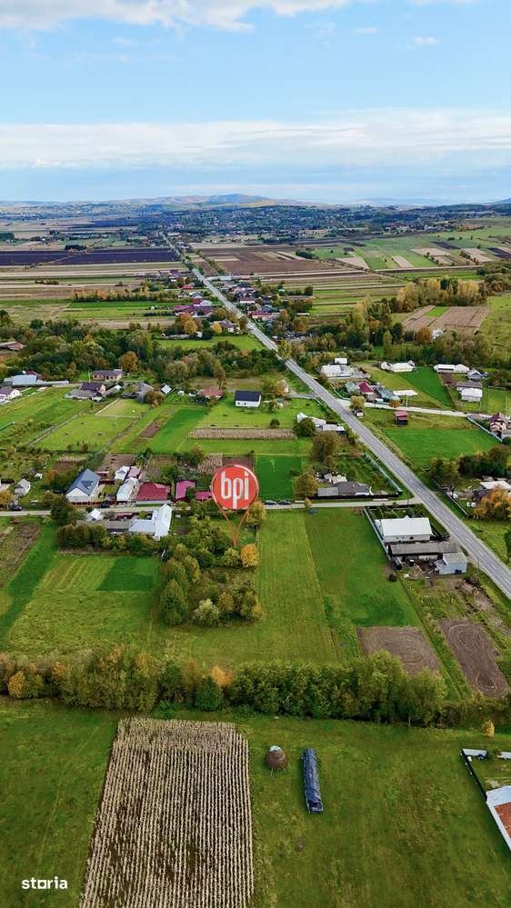 SE VINDE Teren de Casa de 4.300mp, situat in Poiana, Com.Brusturi, NT-9