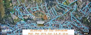 Teren intravilan, PUZ ( D+P+3E+M ) - 16.270 mp - Alpha Bank , Pacurari - Imagine principală: 2/6