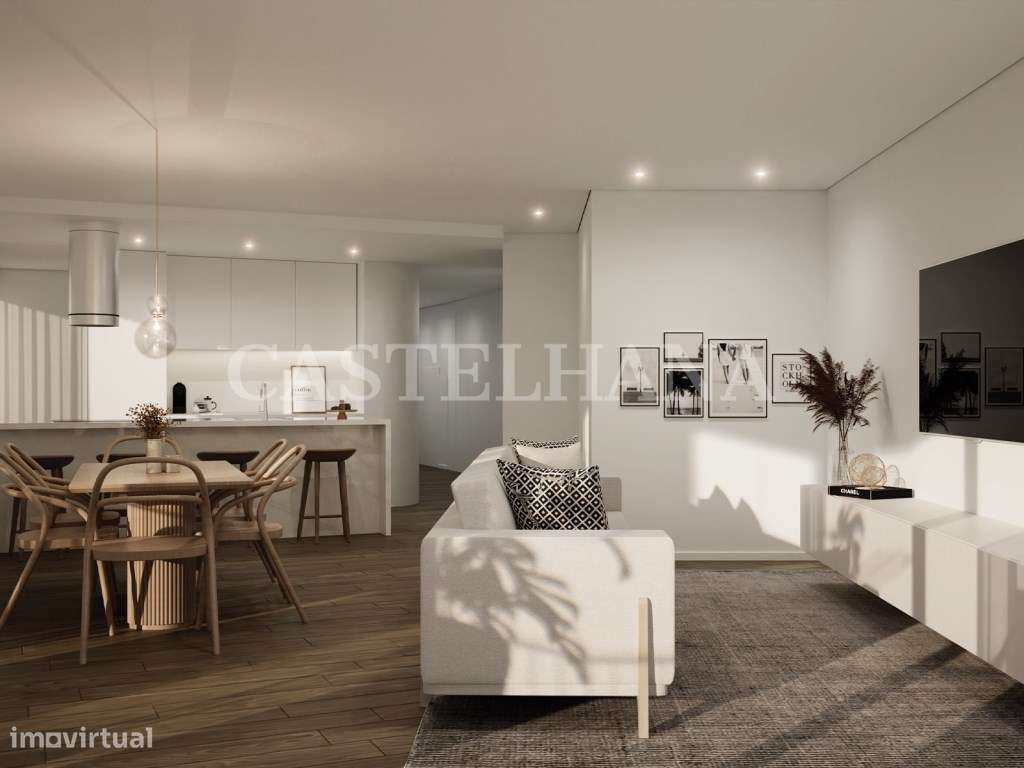 Apartamento T3 com área exterior em Matosinhos - Grande imagem: 3/44