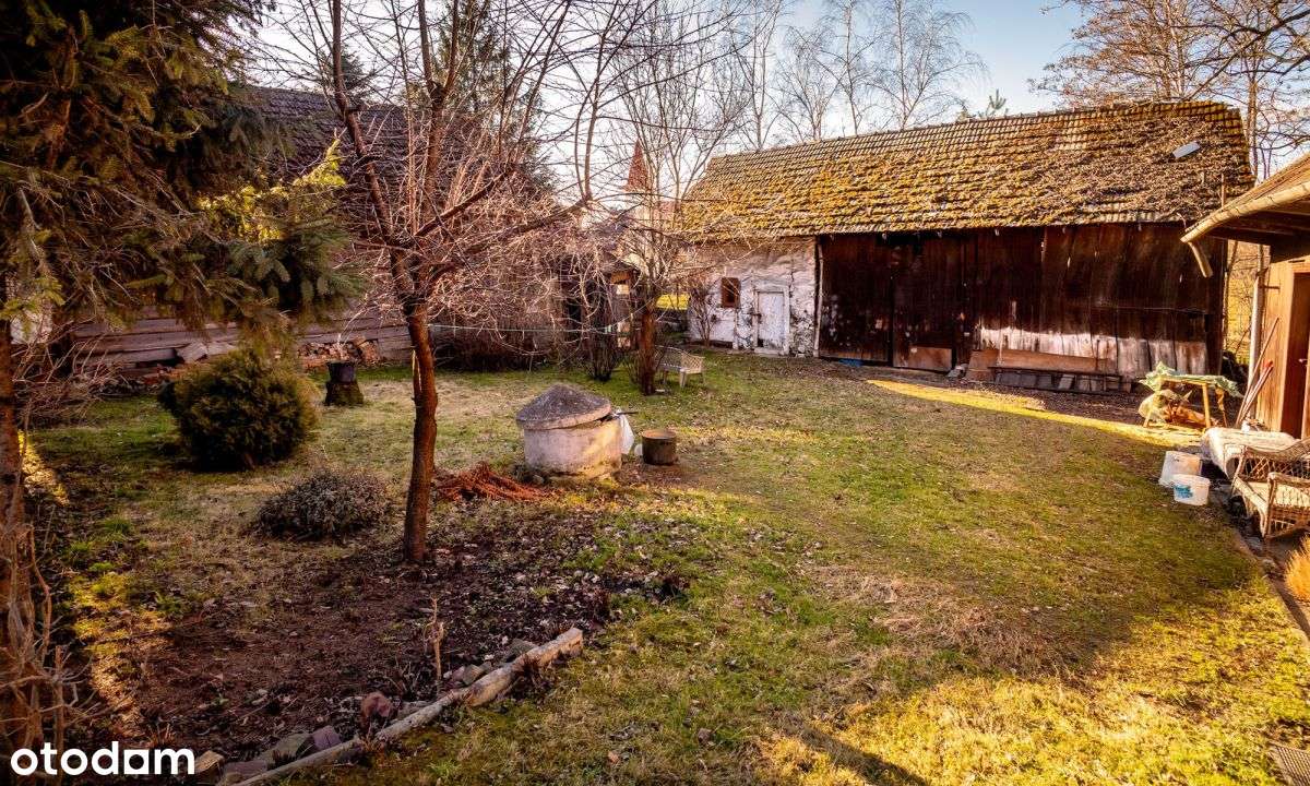 Drewniany dom ze stodołą w Krzeczowie - 5 min A4-8