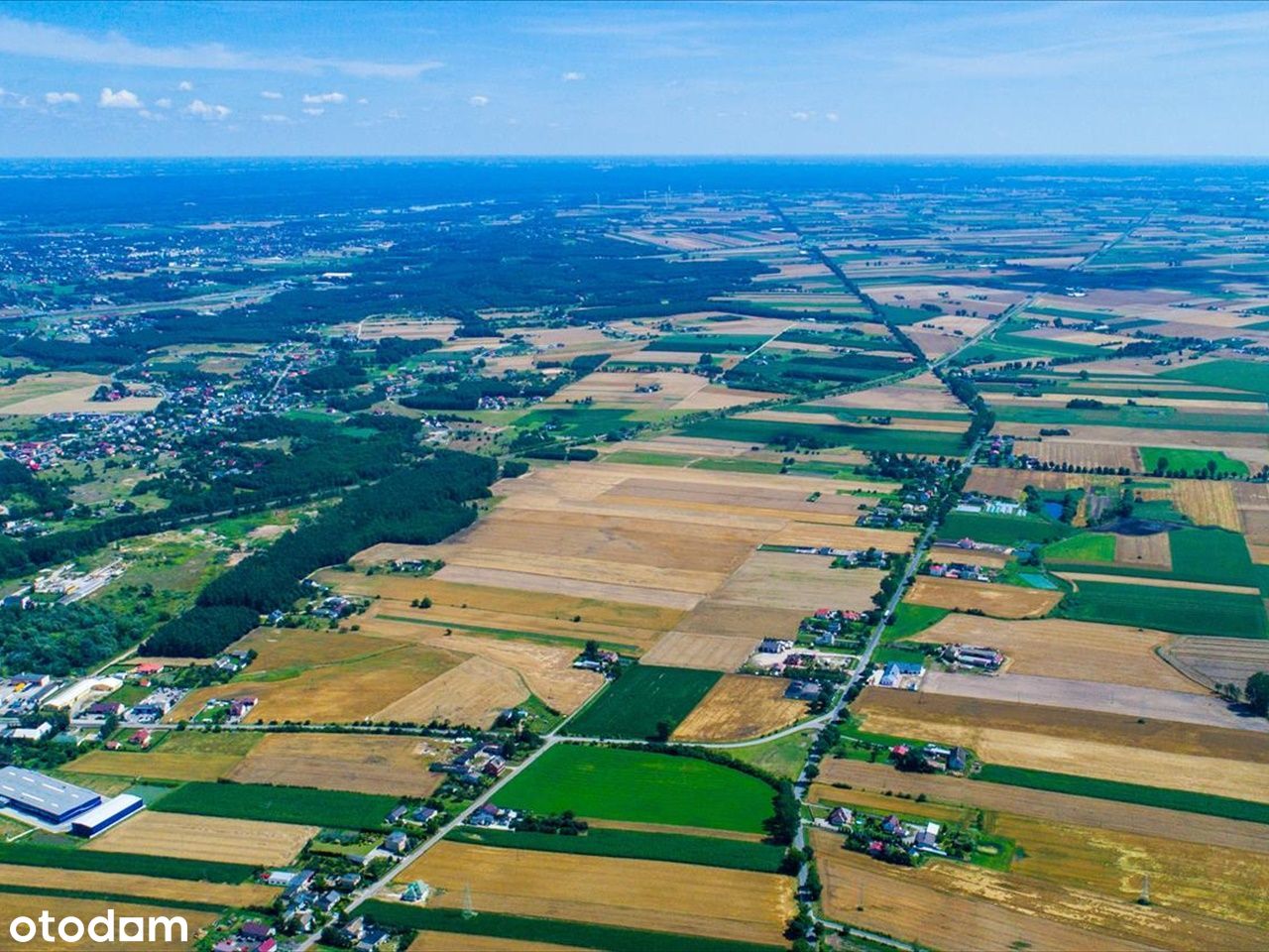 Działka rolna (inwestycyjna) 4,5ha koło Torunia.