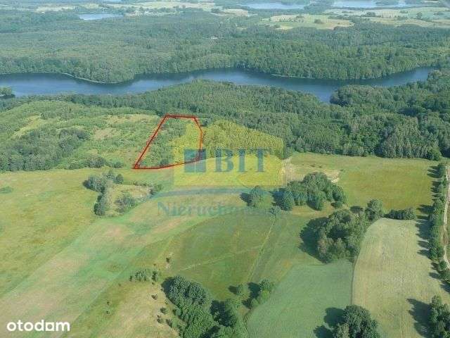 Działka 2,19 ha, przy jeziorze Drawsko-2