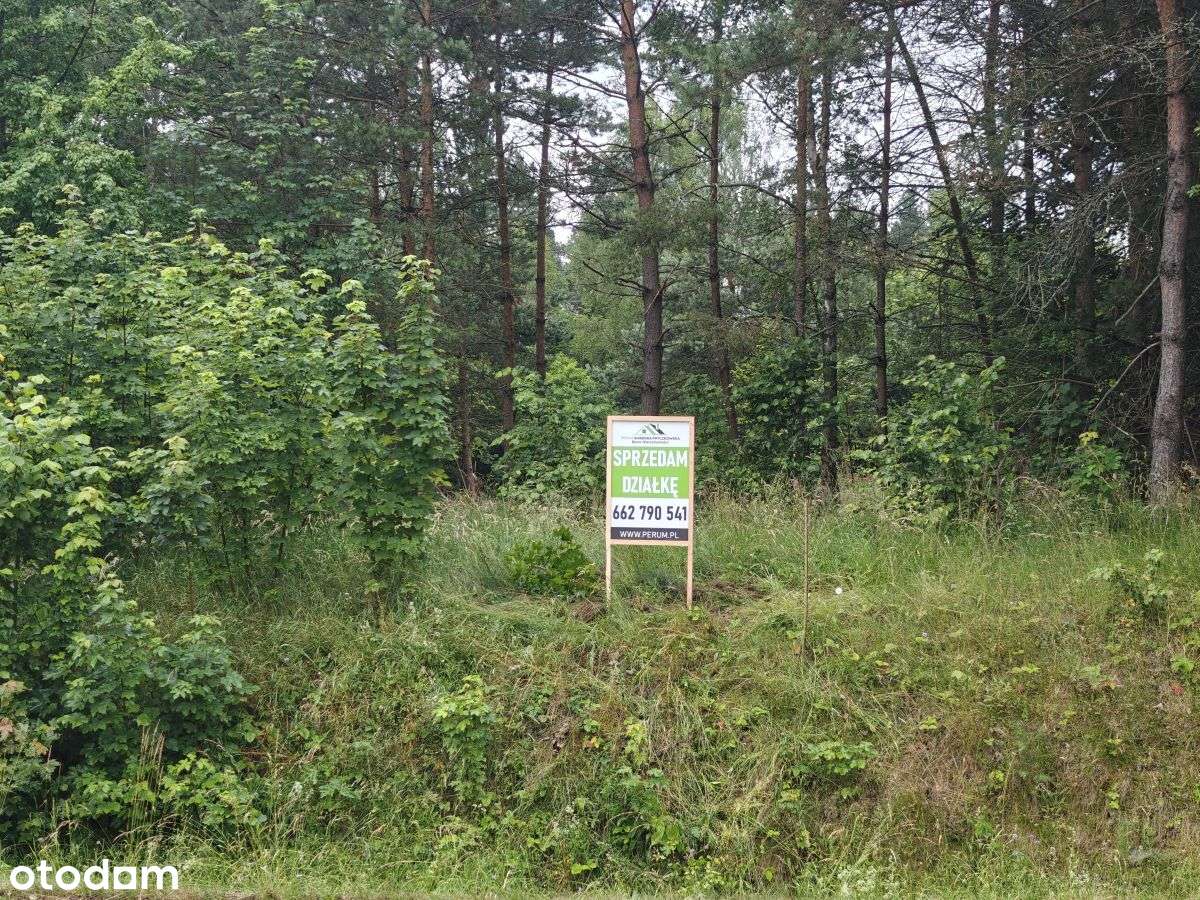 Działka budowlana Parchowski Młyn blisko jeziora.-5