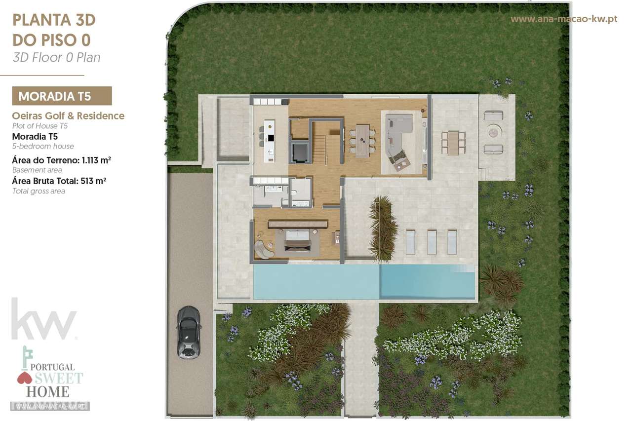 Moradia de Luxo T5, com Piscina e Garagem para 2 viaturas-25