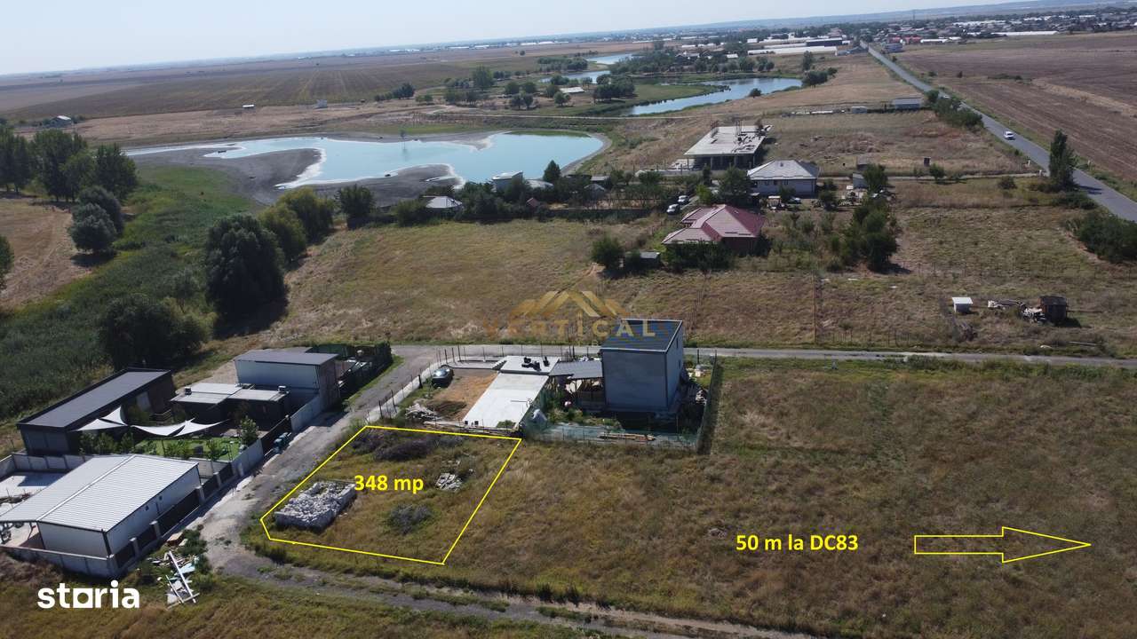 Ocazie, Teren 348 mp, lac, Berceni/ Vidra - Imagine principală: 2/7