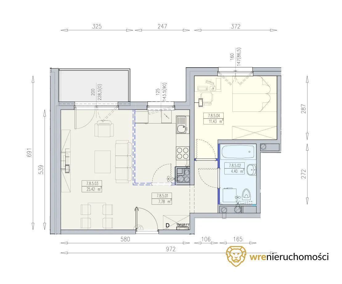 Widok Na Zieleń | balkon | idealne na pierwsze!