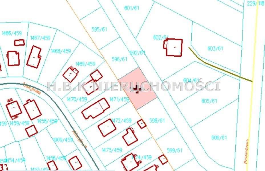 Działka, 630 m², Mikołów-2