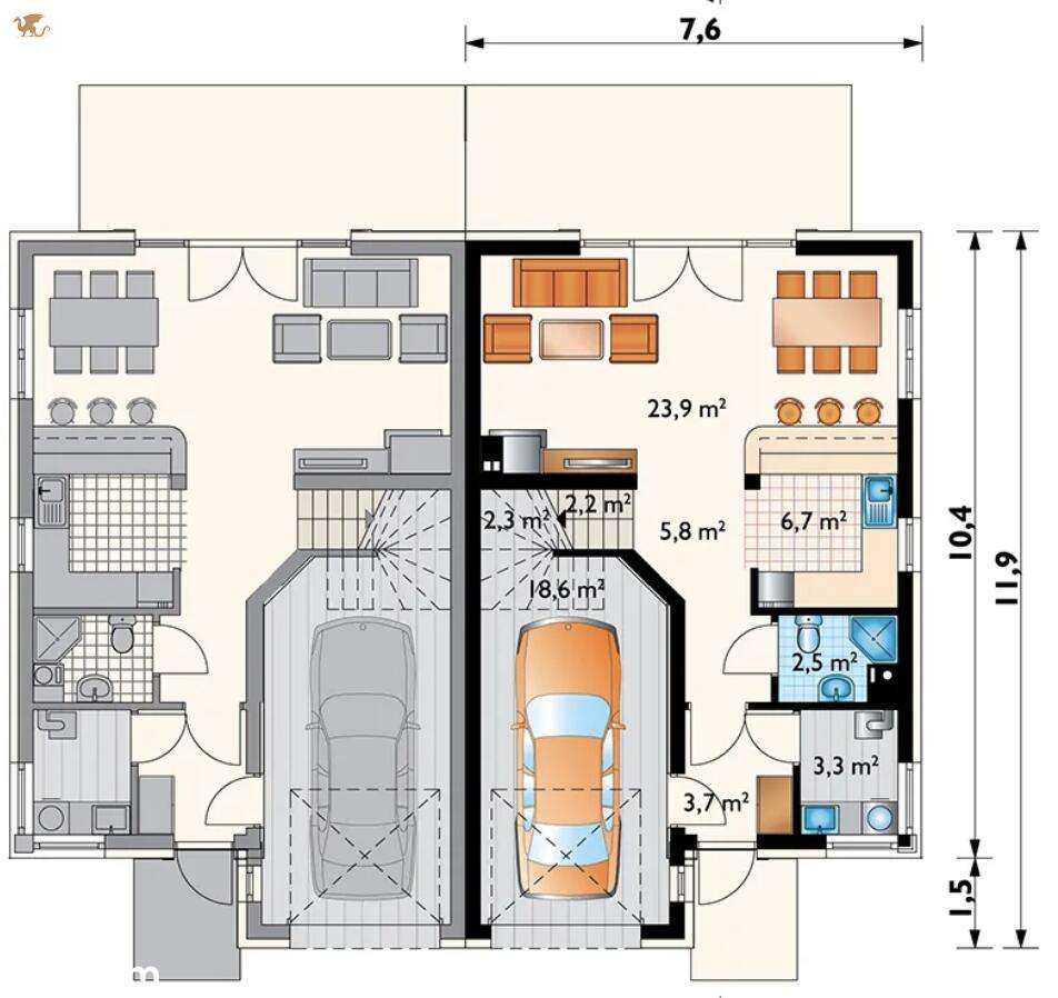 Wybierz Twój segment! Widokowy bliźniak 10 min od Wieliczki-17