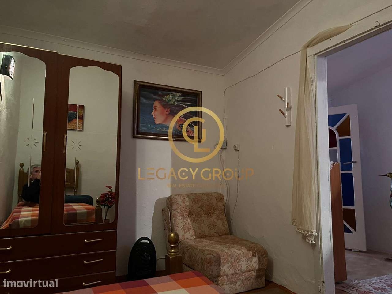 Moradia T3 sem degraus com quintal em Baleizão, Beja-13