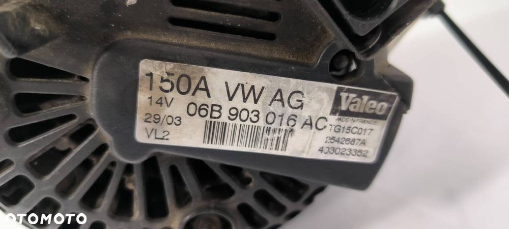 ALTERNATOR AUDI A4 B6 06B903016 - 4