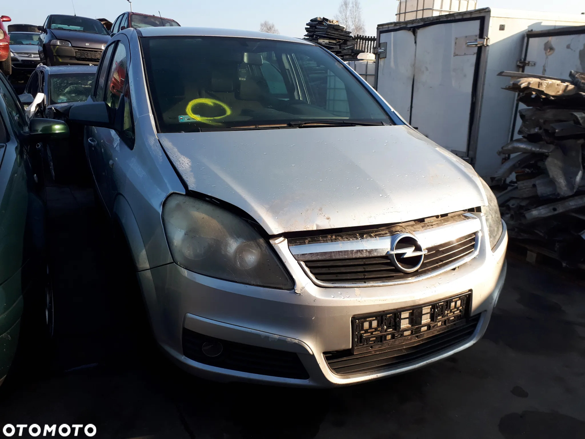 OPEL ZAFIRA B 05-08 1.8 16V ZDERZAK TYŁ TYLNY Z157 - 9