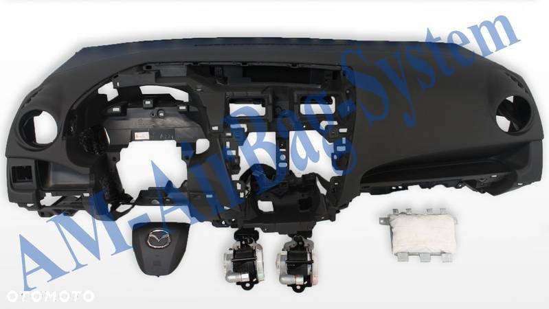 Mazda 5 V Deska Poduszki Pasy Konsola AirBag Regeneracja - 1