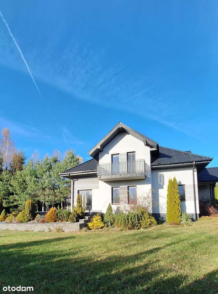 Dom parterowy z poddaszem użytkowym  220 m2 w gminie Grybów. - Pełny obrazek: 1/18