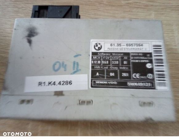 BMW E60 E70 X5 E71 X6 serownik passiv go 6957094* - 1