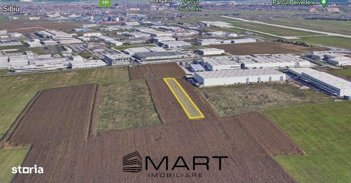 Teren industrial 6000 mp zona industriala Vest - Imagine principală: 2/4