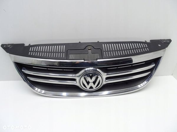 GRILL ATRAPA ZDERZAKA CHŁODNICY VW TIGUAN 5N 5N0853653A - 1