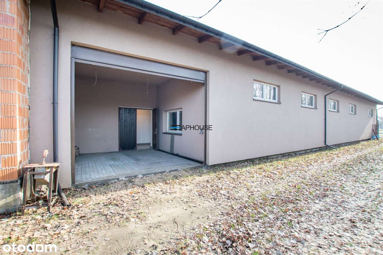 Hala produkcyjno-magazynowa i DOM przy DK46 i A1-3