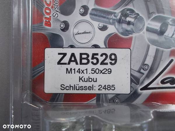 Śruby zabezpieczające M14x1,50 kula 29mm NOWE - 6