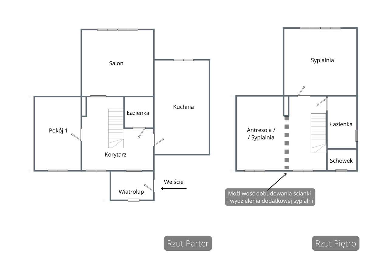 Skrajny Szereg 3 pok + Ogródek + Garaż + Komórka - Nagradowice - Tulce-14