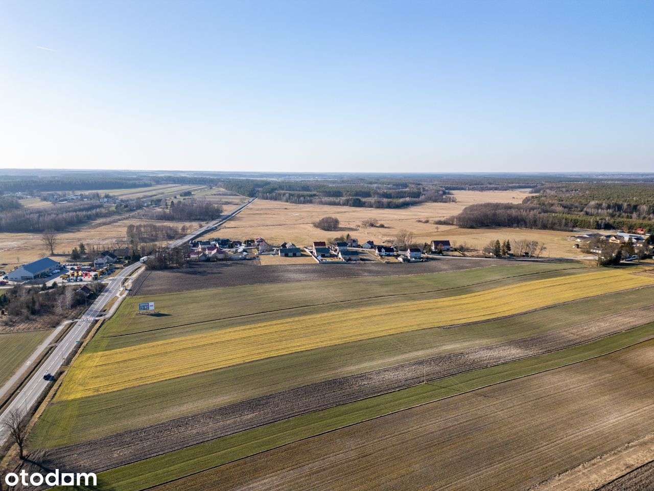 Działka inwestycyjna - Zdanowice przy DK78-4