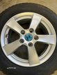 vând set jante aliaj Hyundai I30 GDH pe 15” cu anvelope noi de iarnă - 4