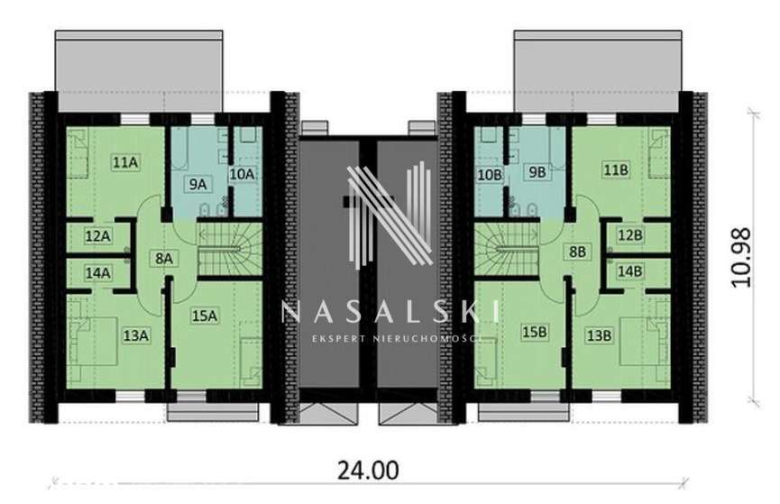 Nowy Dom Bliźniak 5 pokoi Ogród Bożenkowo 148 m2 - Pełny obrazek: 4/20