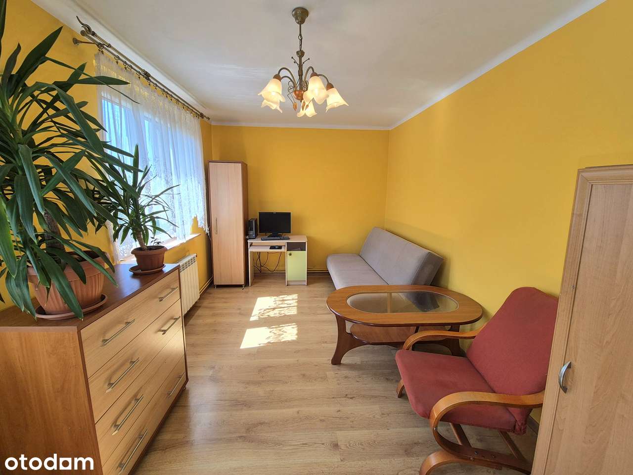 2 pokojowe mieszkanie z ogródkiem i pomieszczeniem gosp. - Pełny obrazek: 4/5