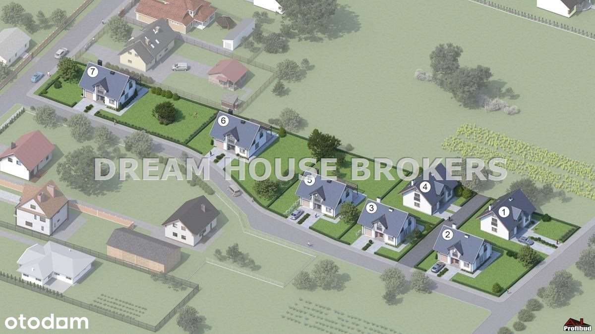 Dom wolnostojący na nowym osiedlu Wysoka Głogowsk - Pełny obrazek: 5/6