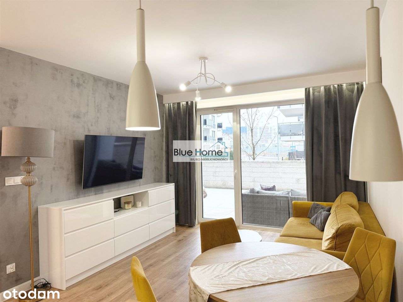 Parter, 2 pokoje z dużym tarasem, wysoki standard-1