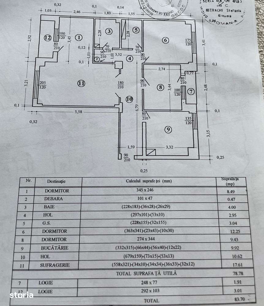 Crangasi, 2 minute metrou