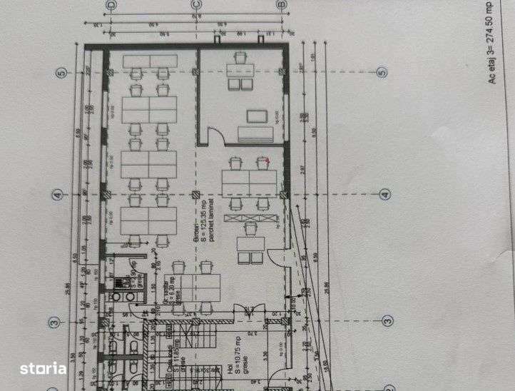Vanzare spatiu birouri 135 mp, compartimentat, luminos, acces facil - Imagine principală: 5/5