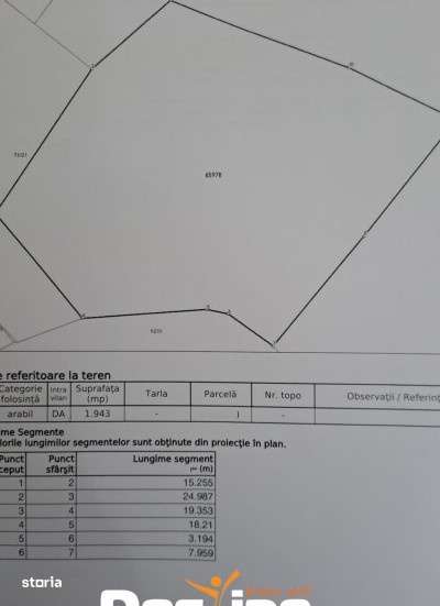 Cornesti, Miroslava, Teren 1943 mp,  87.435 euro - Imagine principală: 2/2